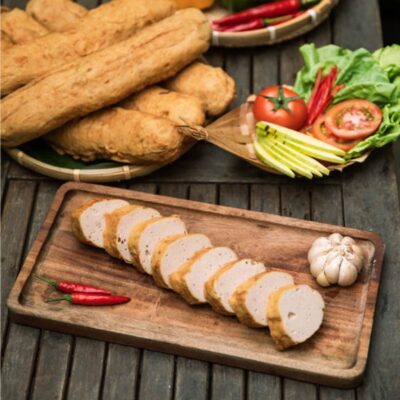 Chả Huế chiên cây