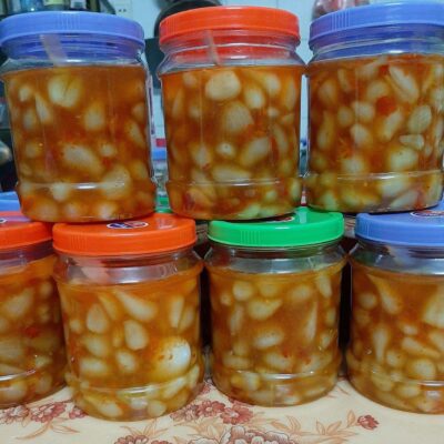 Củ kiệu muối chua ngọt nhà làm (600G)